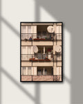 Concrete Berlin – Fine Art Print von Luca Darius Salehi, Plattenbau DDR Architektur Berlin, minimalistische Dokumentarfotografie Hahnemühle