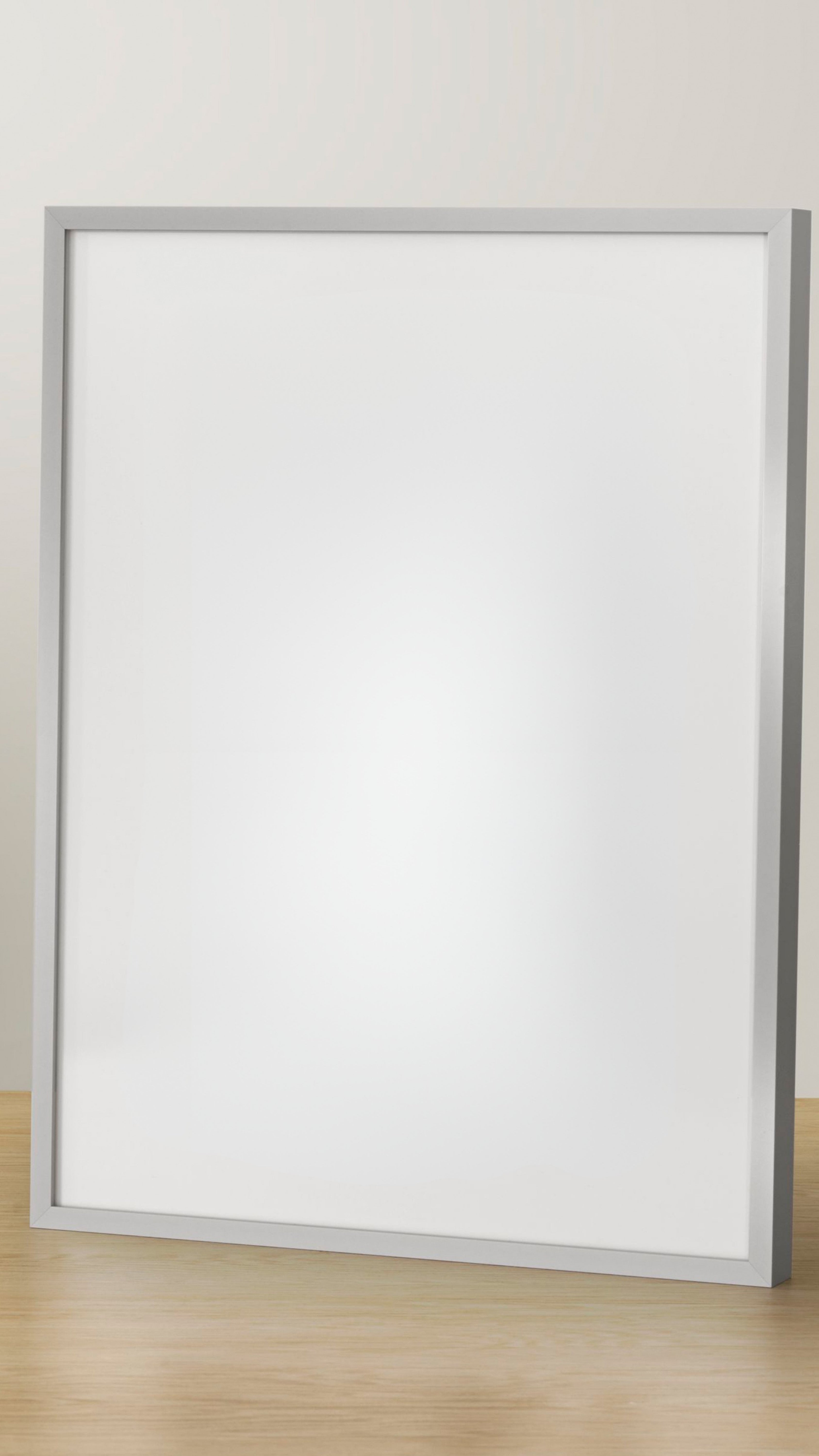 Graue Gallery-Frame von Salehi Industries, stilvolle Wandhalterung für Kunstwerke und Fotos, aus langlebigem Material gefertigt