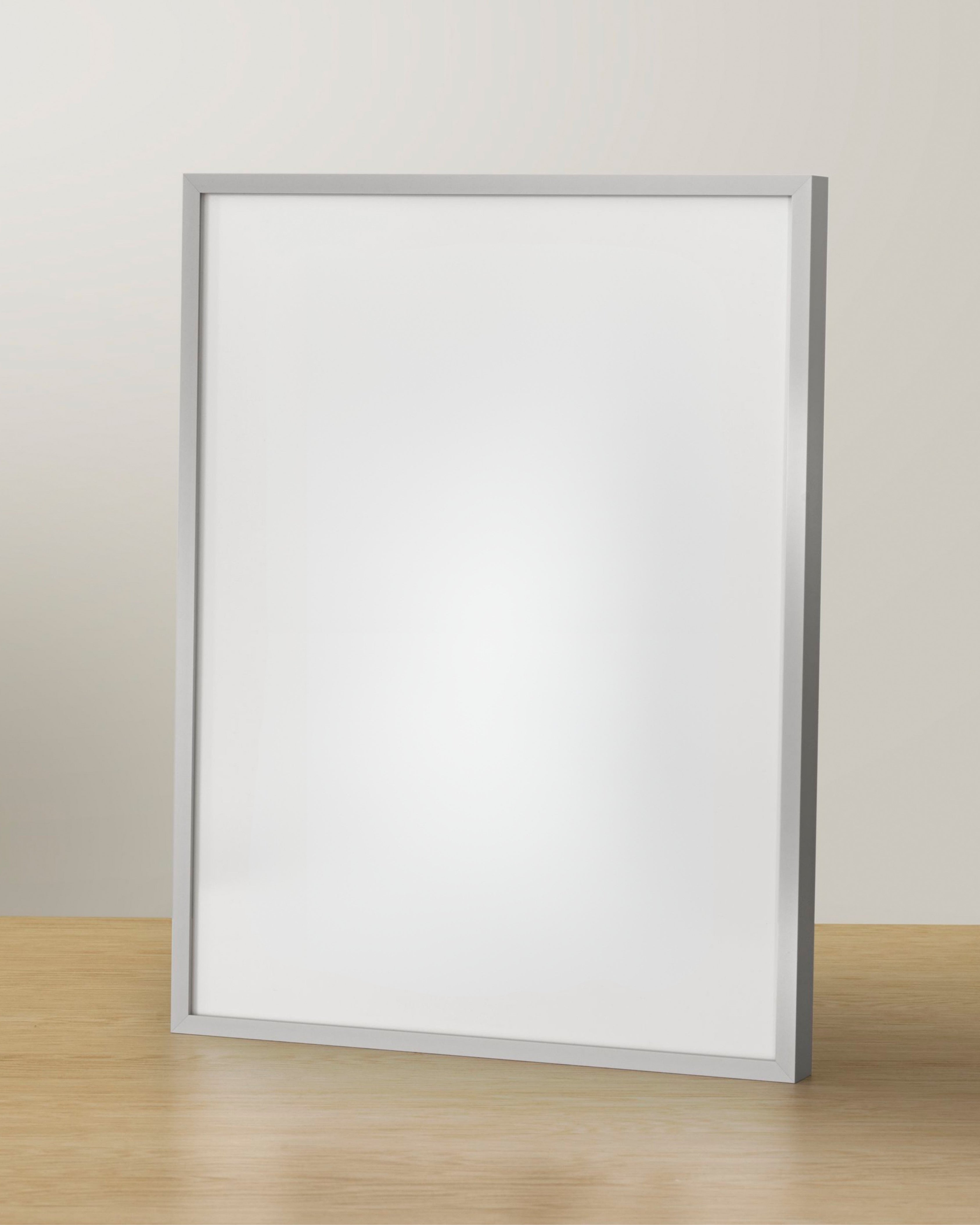 Gallery Frame Salehi Industries – Galerie-Bilderrahmen Brushed Stainless Steel, eleganter Metallrahmen für Fine Art Prints